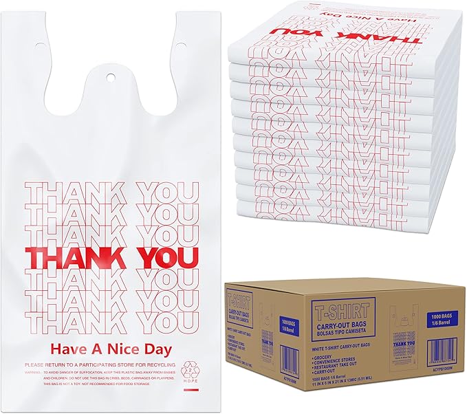 Plastic T-Shirt Bags