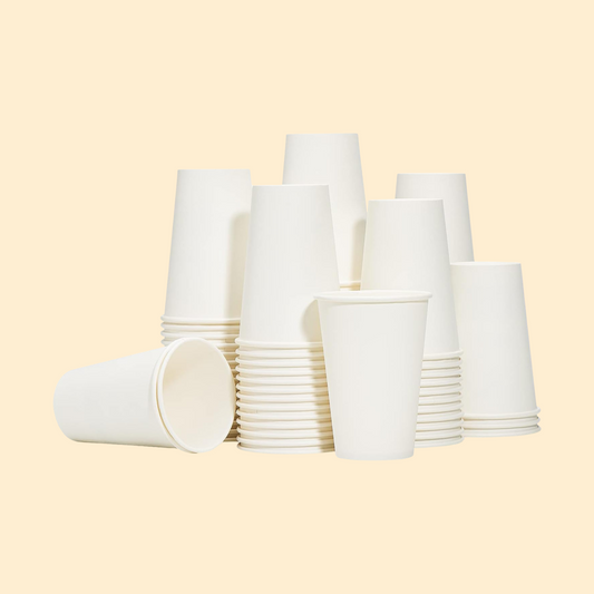 [1000 Counts] 20oz Bulk Pack Disposable Paper Cups for Cold Drinks